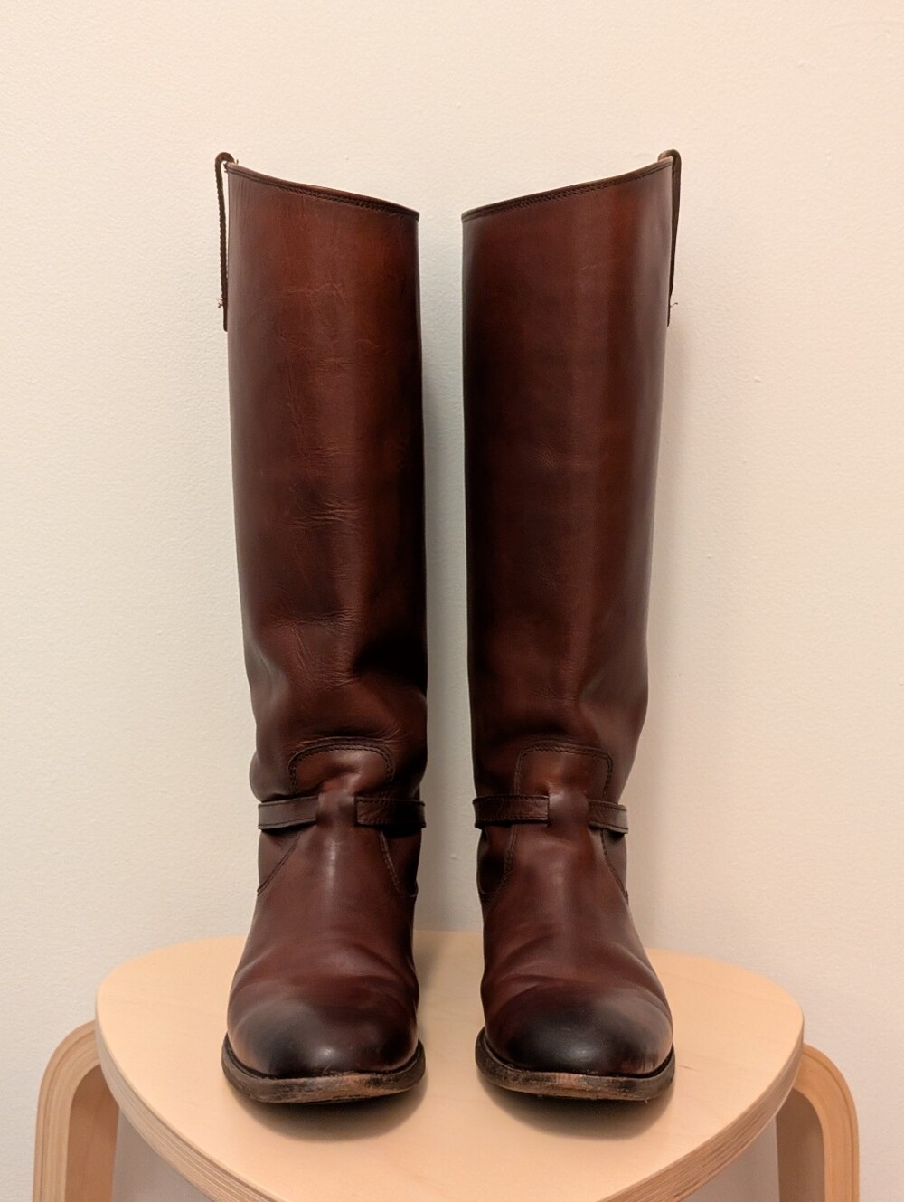 Frye leather riding boots - Lindsay Plate - size 6.5